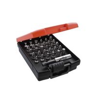 wiha juego de bits standard de 25 mm en surtido de 32 unid de 14 incl caja 26252