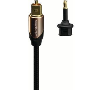 SANDSTROM AV Gold Series S3OPT315 Digital Optical Cable - 3 m, Gold