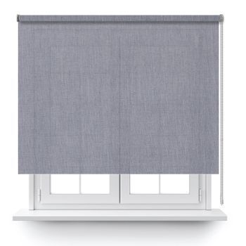 Estor Enrollable Miami Acero 240x200cm.