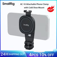 abrazadera magnetica acoplable para telefono smallrig ac-10 con zapata fria magsafe para iphone 161514 series 90    inclinacion para grabacion -5283