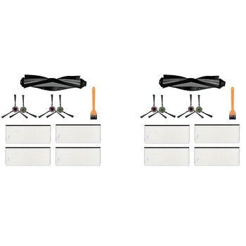 ¡promoción! 2 Filtros Hepa Para Cepillos Laterales Mide Brush Para Aspiradoras Ecovacs Deebot Ozmo U2 Dgn22 U2 Pro, Accesorios De Repuesto ~18059