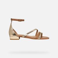 geox new eraklia 15 mujer dorado clarobeige