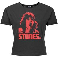 amplified clothing camiseta mick photo stones para mujer