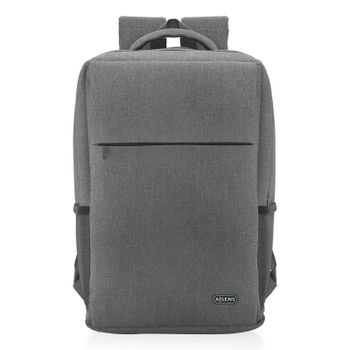 Aisens ASBG-BP081-GR Mochila para Portátiles hasta 17