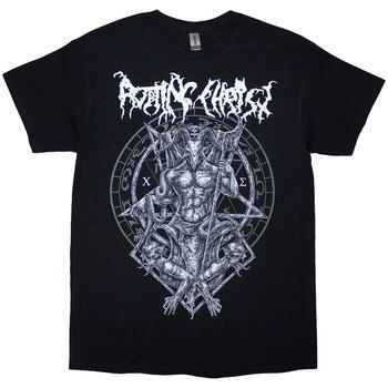 Rotting Christ Camiseta Hellenic Black Metal Legions para hombre