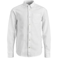 jack  jones camisa manga larga 12183229 jjeoxford shirt ls jnr white para nino