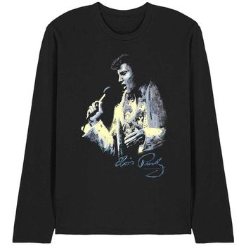 Elvis Presley Camiseta manga larga King para mujer