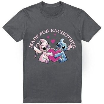 Disney Camiseta Made For Each Other para hombre