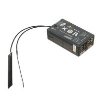 frsky x8r 24g 16ch sbus smart port receptor de telemetria de duplex completo con nueva antena