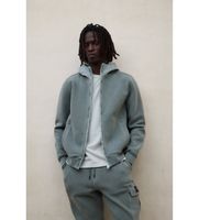 ecoalf para hombre mcmgahydylan0303s26-125 sudadera dylan verde l casual algodon organico