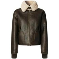 pepe jeans cazadora de cuero pl4024365 963 para mujer