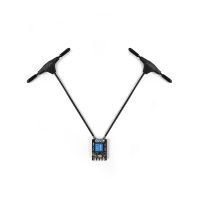 geprc elrs dual 24g receptor de diversidad verdadera de rango largo de baja latencia de doble antena de codigo abierto