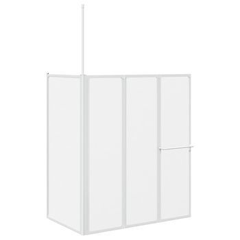 Mampara De Ducha De Pared En Forma L 4 Paneles Plegables 70x120x137 Cm Vidaxl