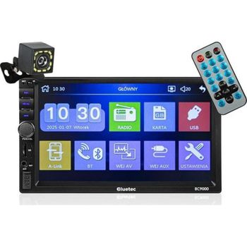 Radio 2DIN GrizzGlass BLUETEC BC9000 7
