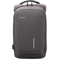 kingsons ks3149w-dgmap087-153 156 laptop backpack - dark grey grey