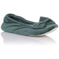 isotoner pantuflas zapatilla de casa en algodon ecologico para mujer