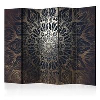 biombo - spider web brown ii 225x172 cm