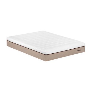 Colchón Budwing Hybrid Sense (140x190 Cm - Tratamiento Antibacterias, Memory Foam Y Muelles Ensacados)