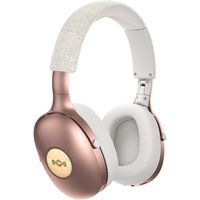 house of marley positive vibration xl wireless bluetooth headphones - copper