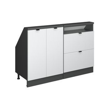 Conjunto De Armarios Para Techo Inclinado Rion 120 Cm Lote De 2 Vicco