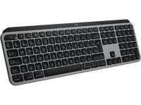 teclado inalambrico - logitech mx keys s para mac bluetooth retroiluminacion teclas personalizables multidispositivo accesos directos gris