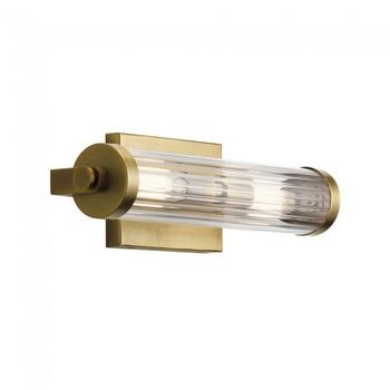 Aplique de pared para baños azores (2 luces)