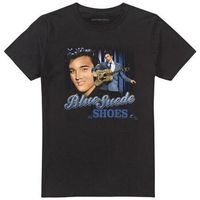 elvis presley camiseta blue suede shoes para mujer
