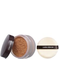 laura mercier translucent loose setting powder 29g  velour puff set various shades - medium deep