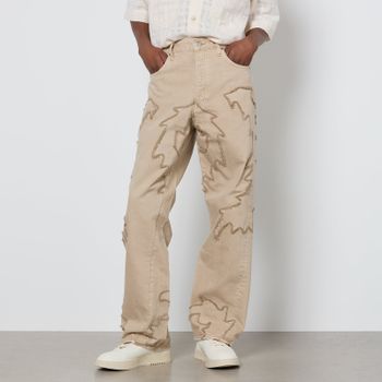Sunflower Twist Patch Denim Jeans - W32/L32