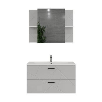 Conjunto De Mueble De Baño Irma 3 Partes Vicco