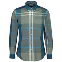 barbour camisa manga larga q-nol-68165 para hombre