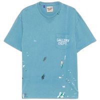 gallery dept camiseta vintage logo painted tee blu para hombre