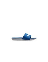 chanclas de playa y piscina nike kawa little slides nino azul