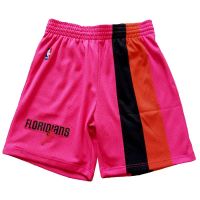short miami heat nba reload swingman - mitchell  ness rosa