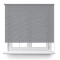 estor enrollable screen basic 5 negro gris 190x200cm