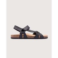 koala bay sandalias sandale bio en cuir noir - atacama para hombre