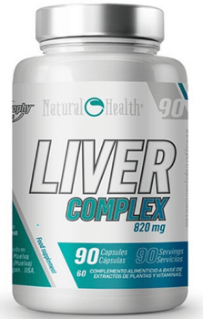 Natural Health Liver Complex Protector Hepático 90 Cápsulas