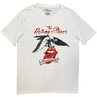 the rolling stones camiseta philadelphia eagle 1975 para mujer