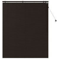 persiana veneciana marron oscuro 125 x 160 cm 35 mm vidaxl