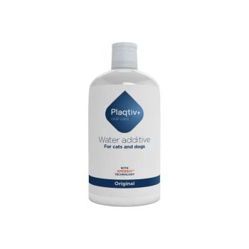 PLAQTIV+ ADITIVO PARA AGUA 500ML  combatir el sarro y fomentar una buena higiene bucal  ecuphar