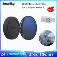 filtro nd16  nd32 smallrig para dji osmo action 6 con cubierta de lente de silicona vidrio de alta alumina con diseno de arcoiris diseno a presion 6084  6085