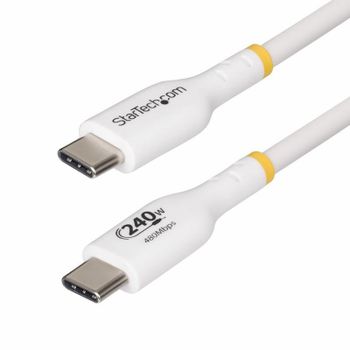 Cable USB-C StarTech.com USB2EPR3MW 240W PD EPR 3m Blanco