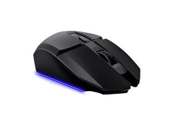 Ratón gaming - Trust GXT 122 Felox+, Inalámbrico, 12000 dpi, Iluminación RGB, Negro