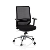 silla de oficina ergonomica para ordenador profondo tela  tejido de malla negro