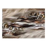 papel pintado 3d - brown shoal 200x140 cm