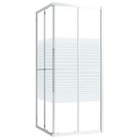 cabina de ducha esg 80x80x180 cm vidaxl