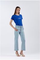 vaqueros denim culotte abotonados bleach 27