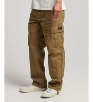 superdry para hombre m7011029a pantalon cargo holgado verde 3032 casual algodon
