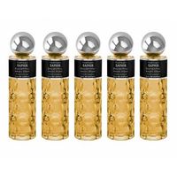 pack de 5 eau de parfum hombre saphir excentric man elixir 200 ml