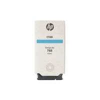 hp cartucho de tinta cian designjet 768 de 500 ml